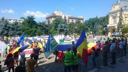 Protest la Botoşani faţă de lipsa autostrăzilor