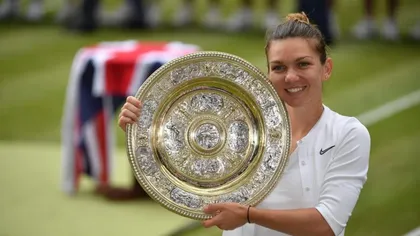 Simona Halep şi-a prezentat pe Arena Naţională trofeul cucerit la Wimbledon. Zeci de mii de oameni au aclamat-o pe campioană VIDEO