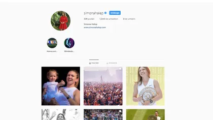Simona Halep şi-a recuperat contul de Instagram. Ce mesaj a avut pentru HACKERI