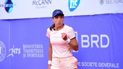 Patricia Ţig a provocat marea surpriză la BRD Bucharest Open. A eliminat-o pe Anastasija Sevastova, deţinătoarea titlului