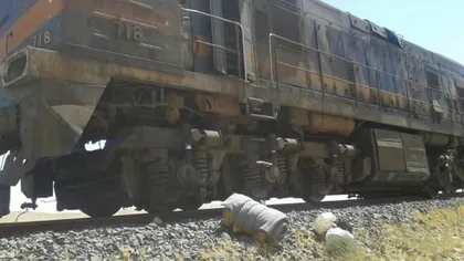 Atac terorist. Un tren care transporta fosfat a fost atacat