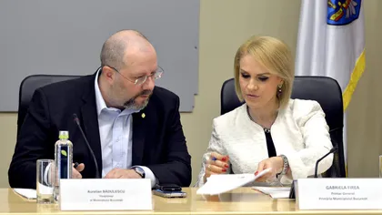 Gabriela Firea şi-a delegat atribuţiile viceprimarului Aurelian Bădulescu în perioada 8 - 11 august. Cum explică primarul decizia