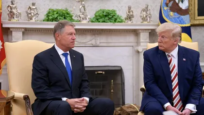 Klaus Iohannis, primit la Casa Albă. Trump: Avem o relaţie foarte bună cu România, mai bună ca oricând. Mi-ar plăcea să vin în România