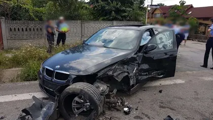 Accident GRAV în Vâlcea: cinci răniţi în urma coliziuni frontale dintre două autovehicule
