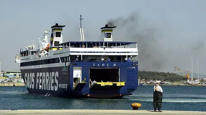 MAE român: Navele de transport al pasagerilor şi autovehiculelor au făcut două curse din insula Samothrakis