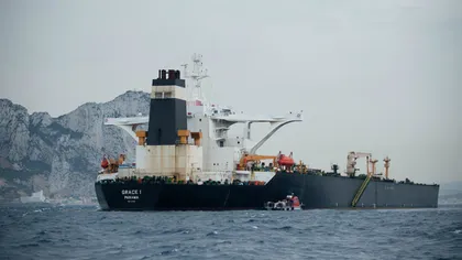 Petrolierul iranian reţinut în Gibraltar a ridicat ancora
