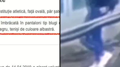 Gafă mare pe site-ul Poliţiei, s-au greşit semnalmentele Luizei Melencu VIDEO