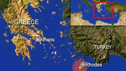 Cutremur în Grecia, în Insula Rodos. A avut magnitudinea 4,9 pe Richter