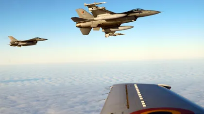 Rusia provoacă din nou: Două avioane de luptă F-16 belgiene au interceptat patru avioane ruseşti în spaţiul aerian al NATO