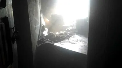 Incendiu într-un apartament din Vaslui. Proprietarul a suferit arsuri pe 70 la sută din corp