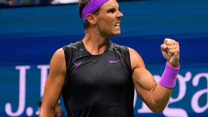 US OPEN 2019. Rafa Nadal, spre un nou titlu de Grand Slam. S-a calificat în semifinale la New York
