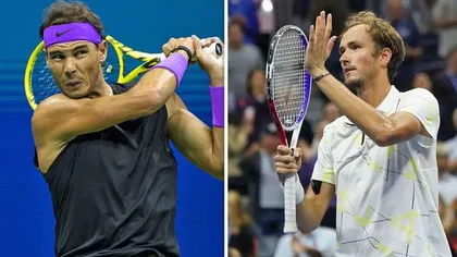 Rafael Nadal şi Daniil Medvedev, în finală la US Open 2019