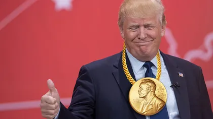 Trump susţine că merită Premiul Nobel pentru 
