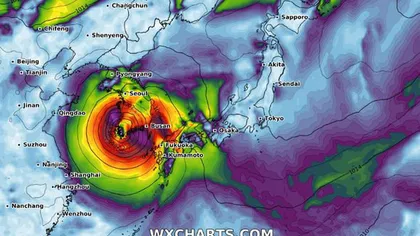 Taiwanul în alertă, vine taifunul: Şcolile şi pieţele financiare au fost închise şi peste 150 de zboruri sunt anulate