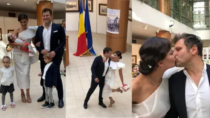 Alina Puşcaş s-a măritat. Primele imagini de la nunta prezentatoarei 