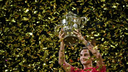 Roger Federer, o nouă performanţă incredibilă. A câştigat pentru a 10-a oară turneul de la Basel şi a cucerit trofeul cu numărul 103