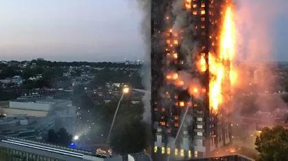 Tragedia din Londra: Incendiul din Grenfell Tower, capcană mortală. Cum au acţionat pompierii GALERIE FOTO