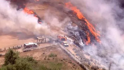 MAE Român, avertizare de călătorie în SUA. Sunt incendii puternice de vegetaţie şi restricţii de circulaţie