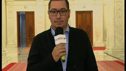 Victor Ponta denunţă blatul dintre PNL şi PSD: Se înlocuiesc nişte oameni pe scaune, PSD cu PNL. Nu se schimbă nimic