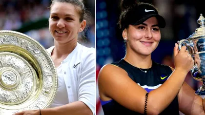 Imagini de culise publicate de WTA. Cum au fost surprinse Simona Halep şi Bianca Andreescu VIDEO