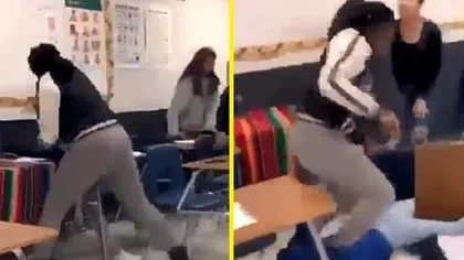 O profesoară a fost filmată când bate cu pumnii şi trânteşte la pământ o elevă cu dizabilităţi