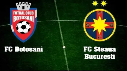 FC BOTOSANI - FCSB  0-2 şi echipa lui Vintilă se apropie la un meci de campioana CFR Cluj