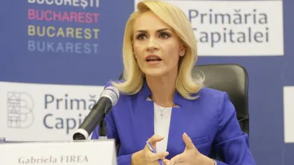 Gabriela Firea candidează pentru un nou mandat la Primărie: Trei ani am muncit de dimineaţă până noaptea