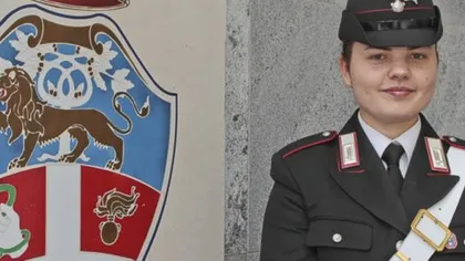 Georgiana, prima româncă admisă în Arma Carabinierilor: Cel mai frumos lucru din lume este să-i ajut pe ceilalţi