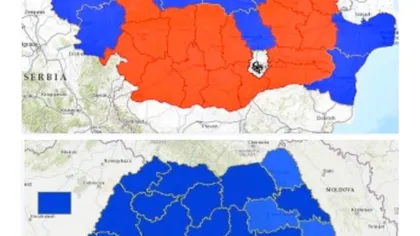 Harta colapsului PSD la alegerile prezidenţiale 2019. Diferenţe colosale faţă de alegerile din 2014