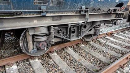 Accident feroviar în Arad: un tren de călători a deraiat
