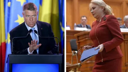 Campania electorală a ajuns la faza pe jigniri. Ce insulte şi-au adresat reciproc Klaus Iohannis şi Viorica Dăncilă VIDEO