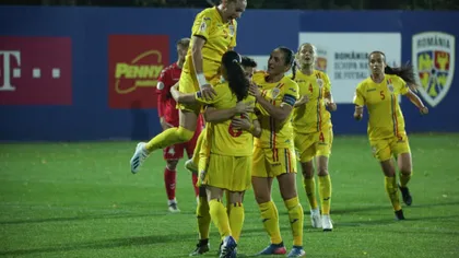Naţionala României, prima victorie în preliminariile EURO 2021 la fotbal feminin. Fetele au învins Lituania