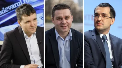 Nicuşor Dan, Vlad Voiculescu şi Ciprian Ciucu vor să se lupte cu Gabriela Firea pentru Primăria Capitalei