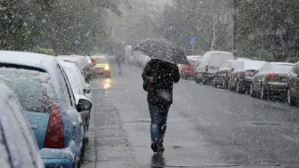 NINSORI în Bucureşti. De când încep să cadă primi fulgi de zăpadă în Capitală