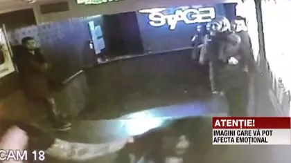Incident şocant în Alba Iulia. Poliţistă bătută de interlopi. Camerele de supraveghere au surprins atacul VIDEO