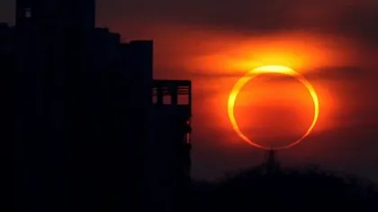 Eclipsă inelară de Soare de Crăciun. Din România se vede doar pe Internet