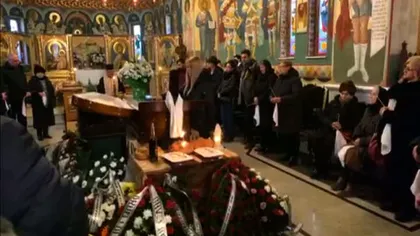Cornel Galeş, înmormântat alături de Ileana Ciuculete. Fiica lui nu a venit să-l conducă pe ultimul drum