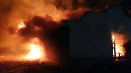 Biserica penticostală din Şard a fost distrusă de incendiu