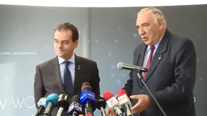 Orban: Laserul de la Măgurele va fi operaţional de anul viitor