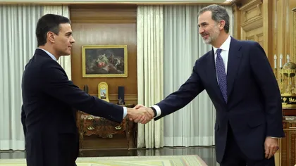 Premierul Pedro Sanchez a acceptat mandatul din partea regelui, pentru formarea guvernului