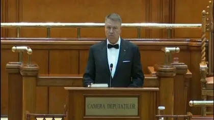 Klaus Iohannis a depus jurământul: Voi fi preşedintele tuturor românilor. Nu există mai multe Românii