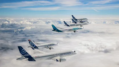 Airbus devansează Boeing, devenind cel mai mare producător de avioane din lume