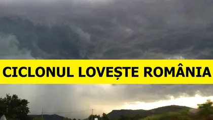 România, lovită de un CICLON în zilele următoare. Vremea se schimbă radical de la oră la oră