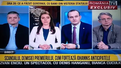 Dialog tensionat la România TV, pe tema alocării de bani publici pentru alegerile anticipate: 