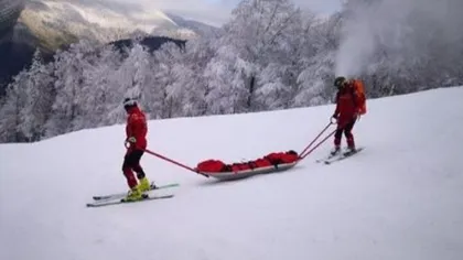 Accident pe pârtia de schi. Andreea Antonescu: 