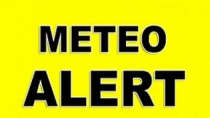 Alertă meteo cod galben. Fenomene periculoase în jumătate de ţară. Circulaţie îngreunată pe mai multe drumuri din România