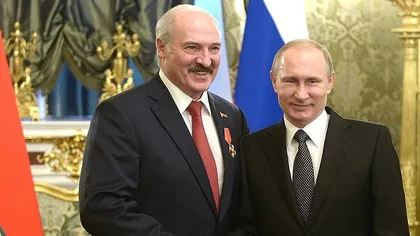 Oferta lui Vladimir Putin pentru Belarus: gaz la preţuri preferenţiale contra unificare