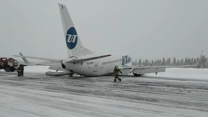 Imagini şocante, vântul a luat pe sus un Boeing 737 cu 100 de pasageri VIDEO