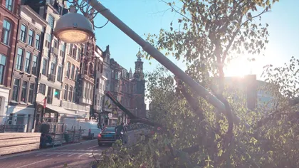MAE - Atenţionare de călătorie: Olanda va fi afectată duminică de furtuna Ciara