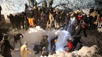 Momente cumplite în Turcia! 40 de oameni au murit într-o avalanşă - VIDEO